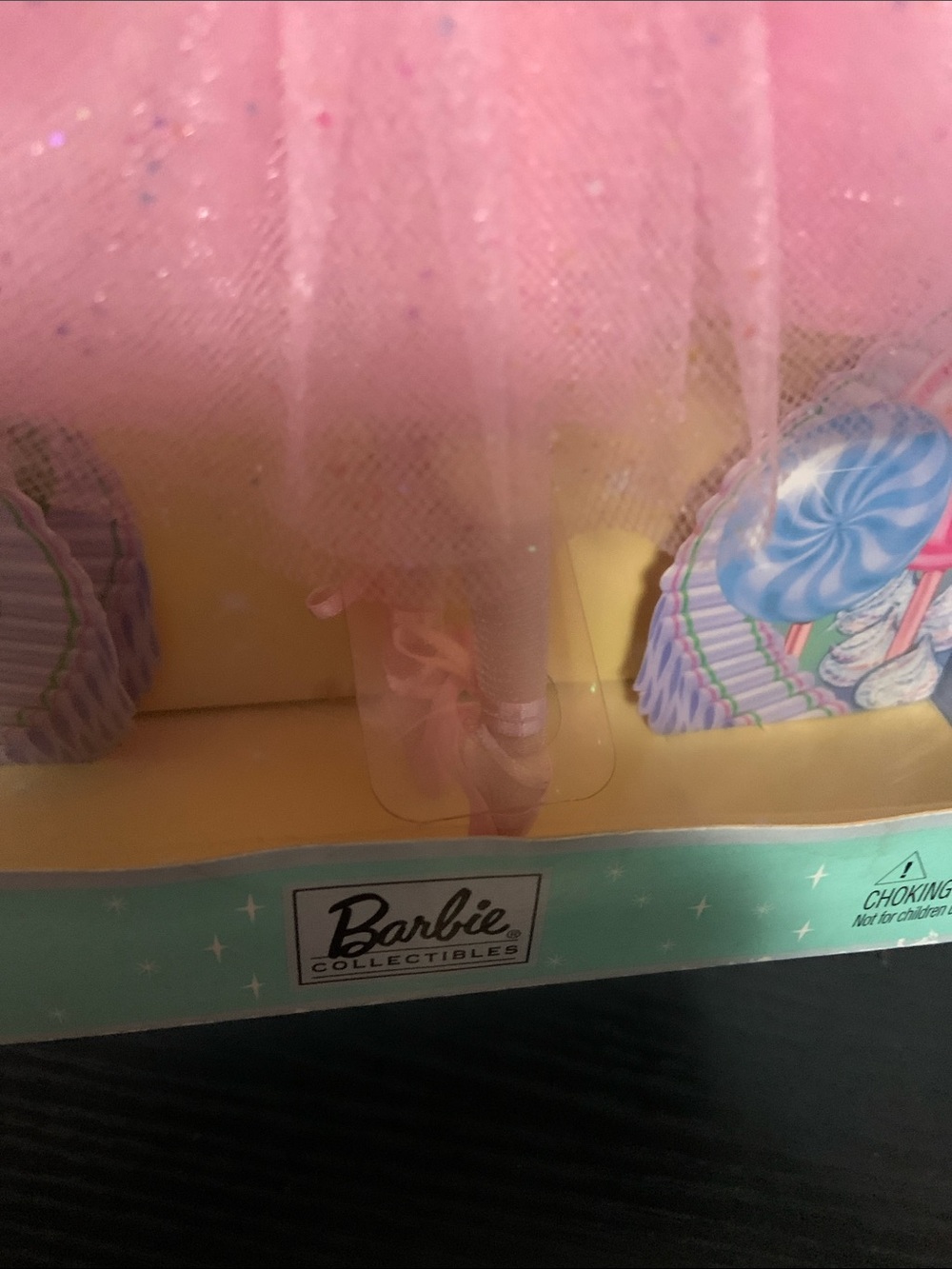 2002 Peppermint Candy Cane Barbie from The Nutcracker Classic Ballet Series NOS - Picture 7 of 8